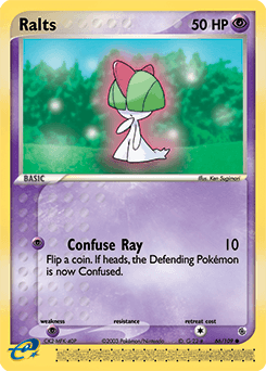 Ralts Ruby & Sapphire card