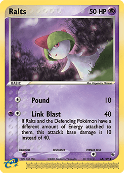 Ralts Ruby & Sapphire card