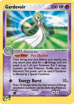 Gardevoir Ruby & Sapphire card