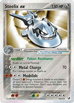Steelix ex Unseen Forces card