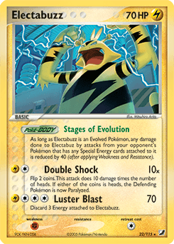 Electabuzz Unseen Forces card