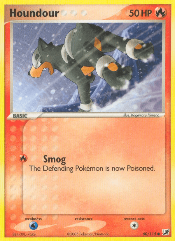 Houndour Unseen Forces card