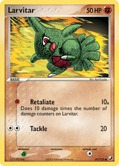 Larvitar Unseen Forces card