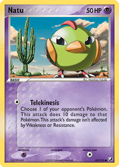 Natu Unseen Forces card