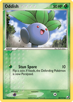 Oddish Unseen Forces card