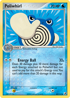 Poliwhirl Unseen Forces card