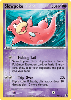 Slowpoke Unseen Forces card