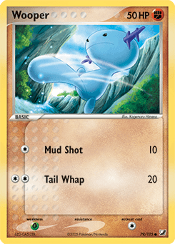 Wooper Unseen Forces card