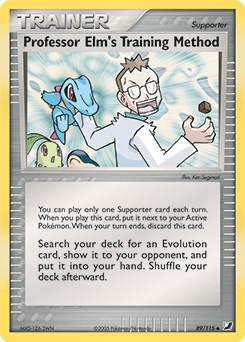 Professor Elm's Training Method Unseen Forces card