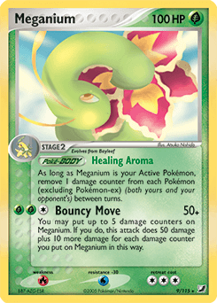 Meganium Unseen Forces card