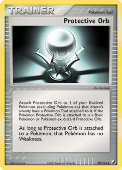 Protective Orb Unseen Forces card