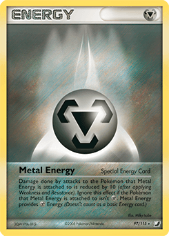 Metal Energy Unseen Forces card