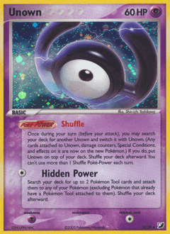 Unown Unseen Forces card