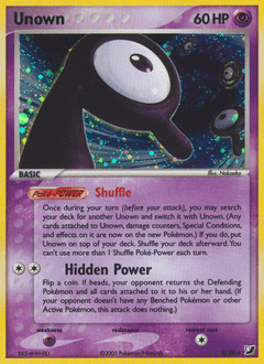 Unown Unseen Forces card