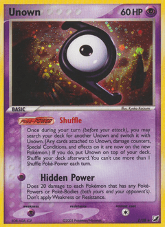 Unown Unseen Forces card