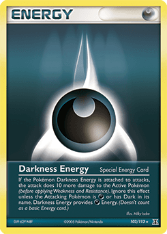 Darkness Energy Delta Species card