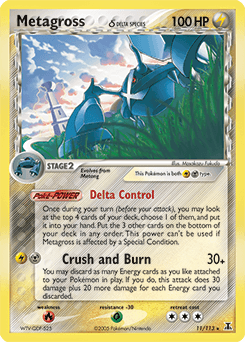 Metagross δ Delta Species card