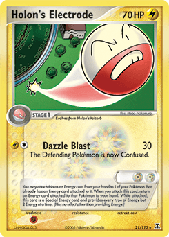 Holon's Electrode Delta Species card