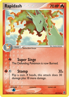 Rapidash Delta Species card