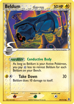 Beldum δ Delta Species card