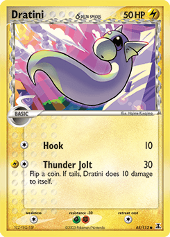 Dratini δ Delta Species card