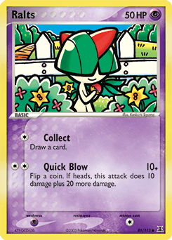 Ralts Delta Species card