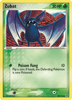 Zubat Delta Species card