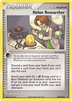 Holon Researcher Delta Species card