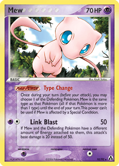 Mew Legend Maker card