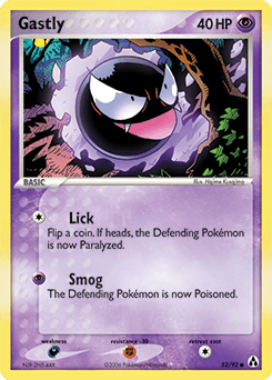 Gastly Legend Maker card