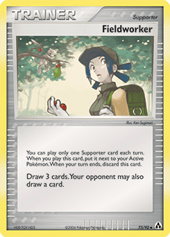 Fieldworker Legend Maker card