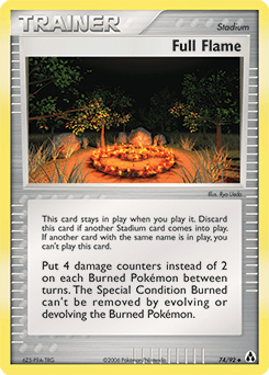 Full Flame Legend Maker card