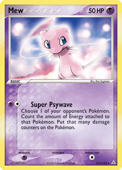 Mew Holon Phantoms card
