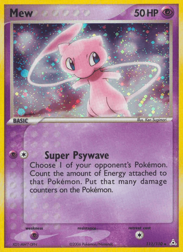 Mew Holon Phantoms card