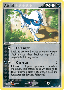 Absol Holon Phantoms card