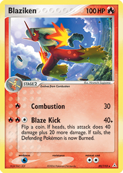 Blaziken Holon Phantoms card