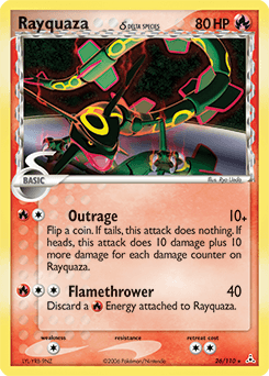 Rayquaza δ Holon Phantoms card