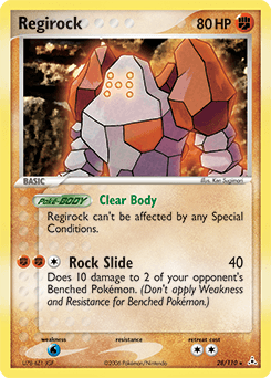 Regirock Holon Phantoms card