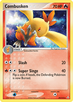 Combusken Holon Phantoms card
