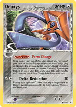 Deoxys δ Holon Phantoms card