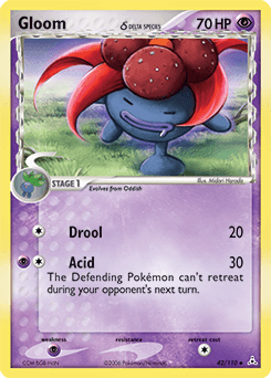 Gloom δ Holon Phantoms card