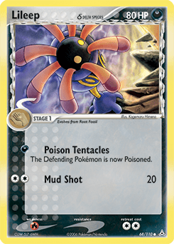 Lileep δ Holon Phantoms card