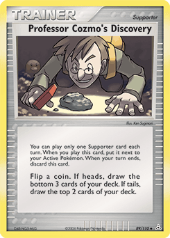 Professor Cozmo's Discovery Holon Phantoms card