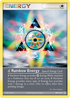 δ Rainbow Energy Holon Phantoms card