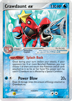 Crawdaunt ex Holon Phantoms card