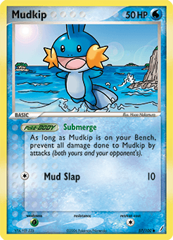 Mudkip Crystal Guardians card