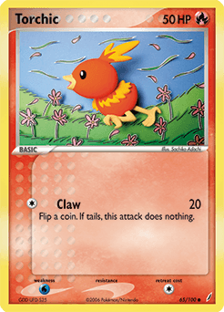 Torchic Crystal Guardians card