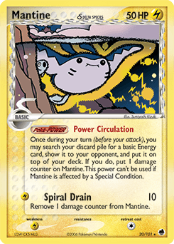 Mantine δ Dragon Frontiers card