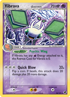 Vibrava δ Dragon Frontiers card