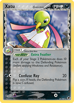 Xatu δ Dragon Frontiers card